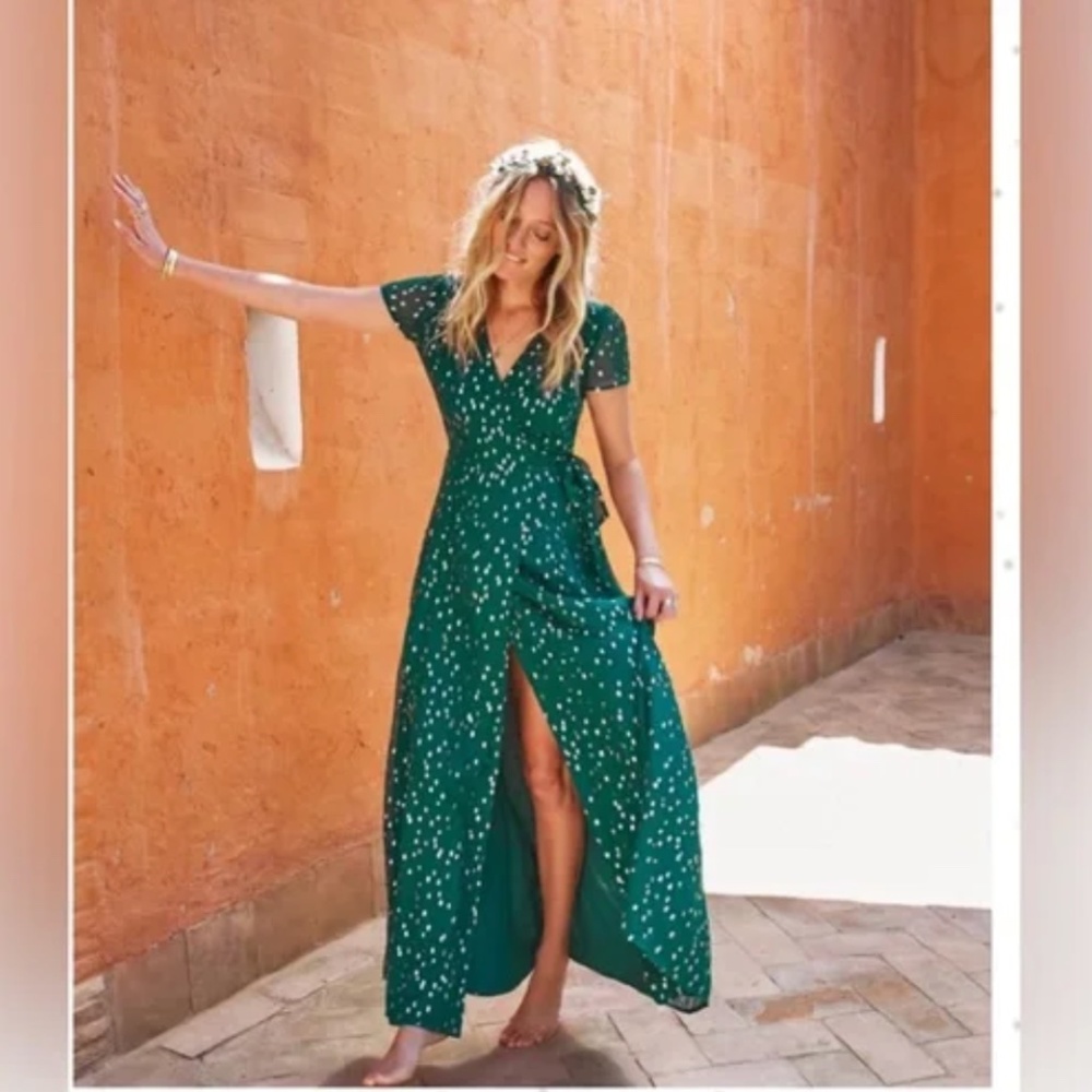 Sézane Wrap Dress